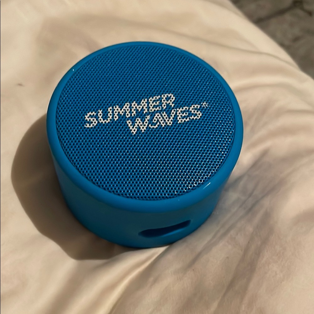 Blue Portable Speaker